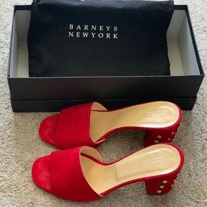 ‘Camoscio Red’ Mules